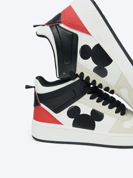 MICKEY DISNEY HIGH-TOP SNEAKERS