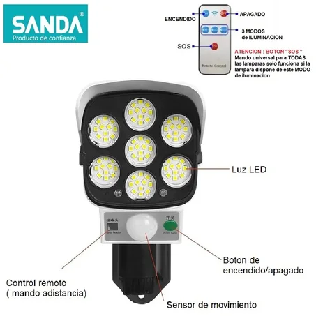 مصباح على شكل كاميرا