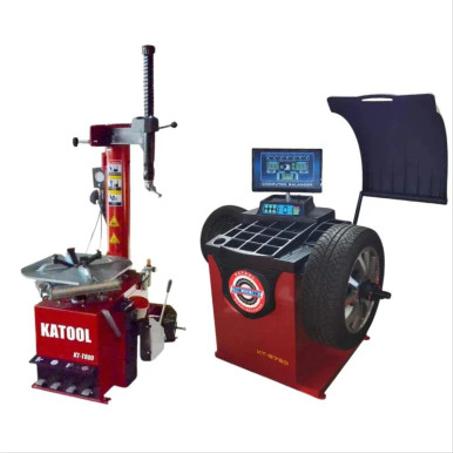 Katool KT-T800 &amp; KT-B750 Tire Changer &amp; Wheel Balancer Combo - Katool