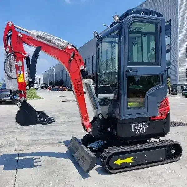 TYPHON TERROR XVIII Prestige 2 Ton Mini Excavator KUBOTA D902 Diesel Engine USA with 12 attachments - TYPHON