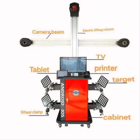 Katool KT-AV9 Wheel Alignment Machine Full-Automatic Works on 2 Post &amp; Scissor Lift - Katool