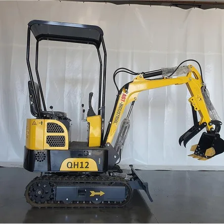 AGT 13.5 HP B&amp;S 1-ton Mini &amp; Small Excavator Micro Crawler Digger, Gasoline, With Thumb Clip For Sale | AGT-QH12 - AGT Industrial