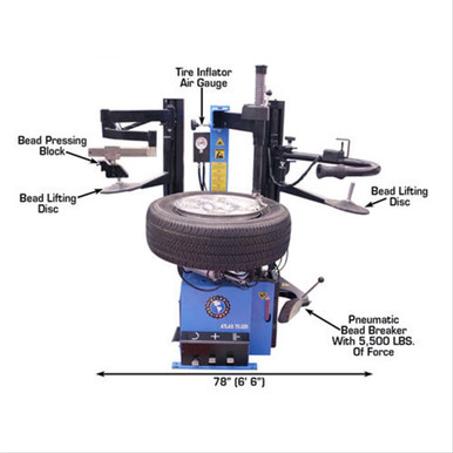 Atlas TC229 Tire Changer w/Dual Arms - Atlas