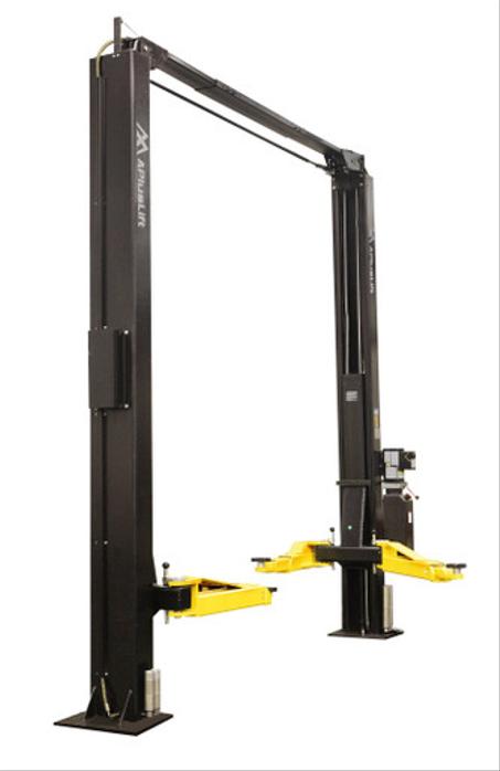 ALI Certified Falcon 10,000LB 2-Post Overhead Single Release Direct Drive Car Lift with 3 Year Warranty - Apluslift