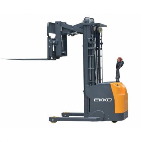 EKKO Lift ER15 Electric Reach Truck 3,300 lbs Capacity - 177" Height - Side Shift - EKKO