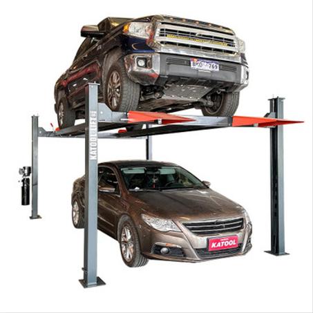 11000 Lbs Four Post Parking Lift 4-Post Auto Lift Garage Lift Storage - Katool