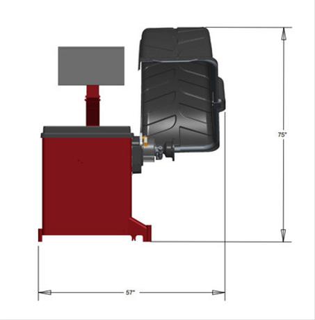 Coats 1600-3D Direct Drive Wheel Balancer - Coats
