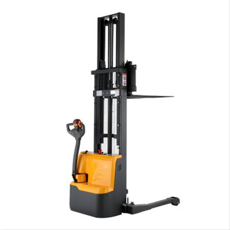 Full Electric Straddle Stacker| 2640 lb| 118" Lifting Height| Apollo Forklift A-3042 - Apolloliftus
