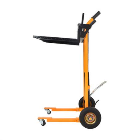 Mini Hydraulic Stacker Truck| 440 lb| 35.4" Lifting Height| Fixed Legs| Apollo Forklift A-7004 - Apolloliftus