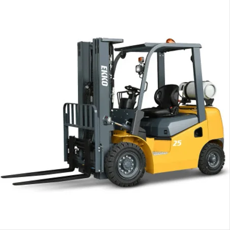 EKKO Lifts EK25LP Forklift Liquid Propane (LPG) 4-Wheel - 5,000 lbs Capacity, 189" Lift - Solid Pneumatic Tire - EKKO