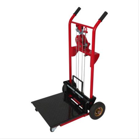 Manual Stacker| 440 lb| 35.4" Lifting Height| Fixed Legs| Apollo Forklift A-7003 - Apolloliftus