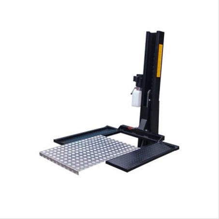 Tuxedo SC-2K 2,000 lb Single Column Lawnmower Storage Lift - 110V Duro Included - Tuxedo