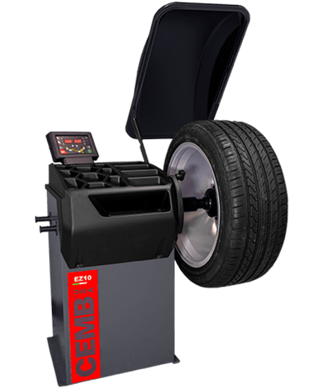 CEMB EZ10 Space-Saving 3D Data Entry Wheel Balancer - CEMB