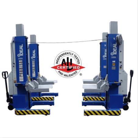 iDEAL MSC-18K-X-472 Mobile Column Lift, Four Column Set, 72,000 lbs. ALI Certified - iDEAL