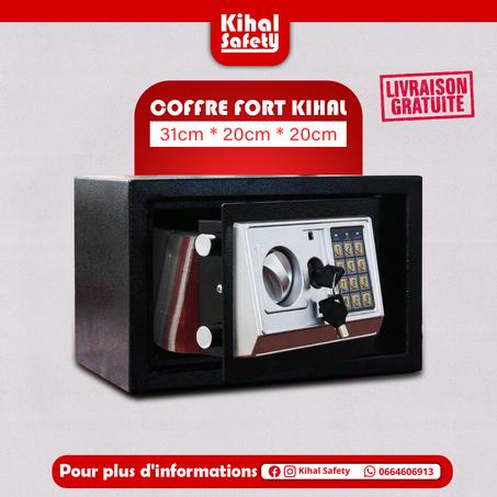 Coffre fort KIHAL SAFETY 31*20*20cm , 4,2kg