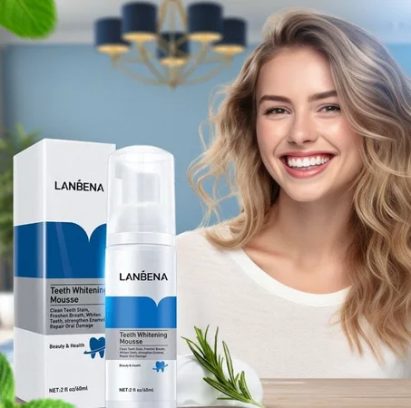 منتج لتبييض الأسنان