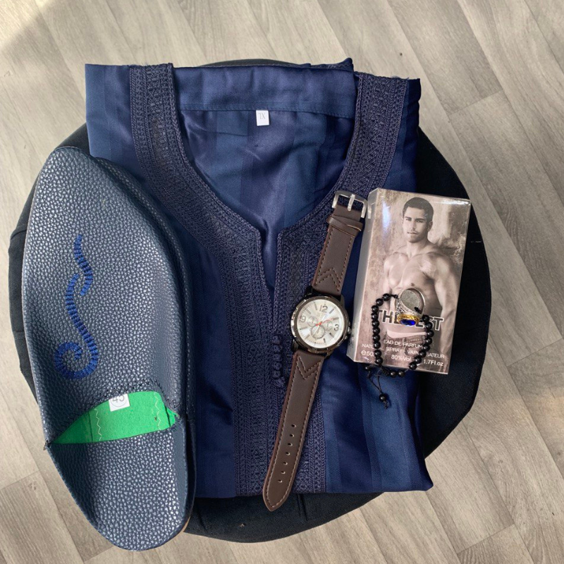 Kandora de Prière - Robe de Prière Traditionnelle Islamique