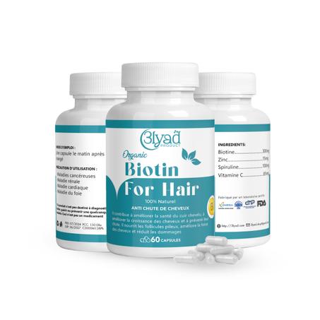 بيوتين عضوي للشعر