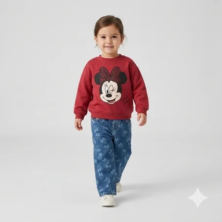 Ensemble Minnie Mouse Fille