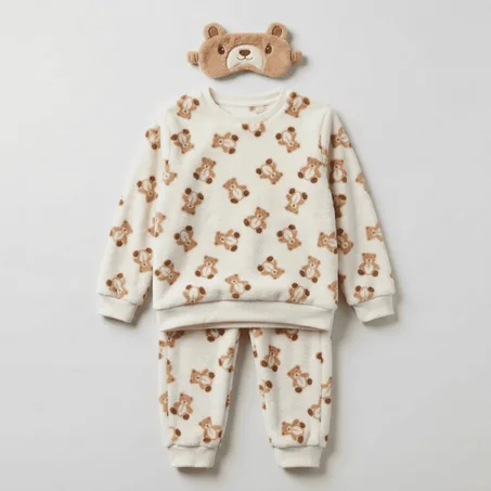 Ensemble Pyjama Polaire Teddy Bear