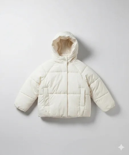 Manteau Hiver Blanc