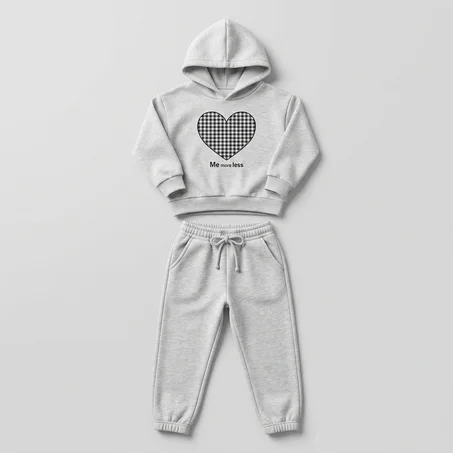 Ensemble Hoodie "Heart"