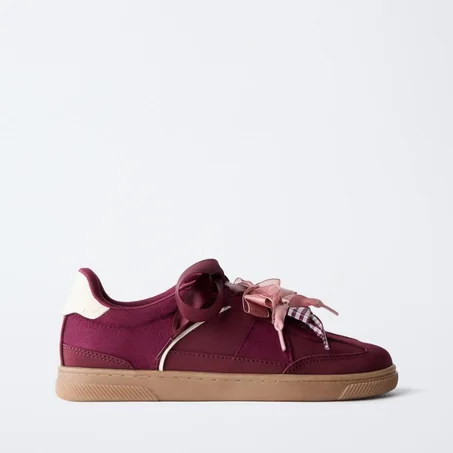 BOW  SNEAKERS MARON