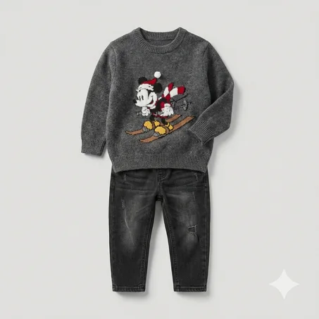 Ensemble Hiver: Pull Mickey + Jean