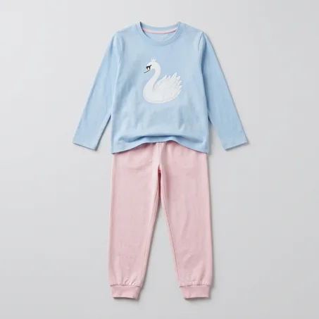 Pyjama Fille Cygne Royal