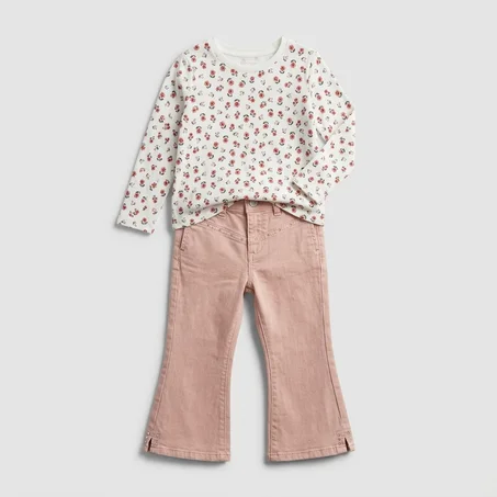 Ensemble Fille Boho Floral
