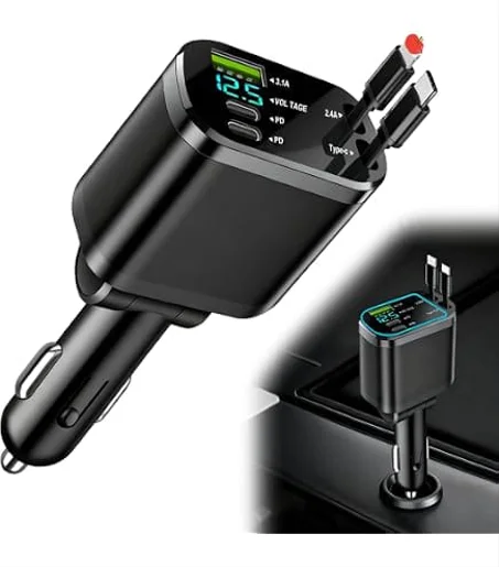 Chargeur de voiture M4 5 en 1