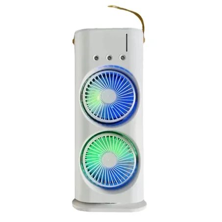 Mini ventilateur refroidisseur de double tète