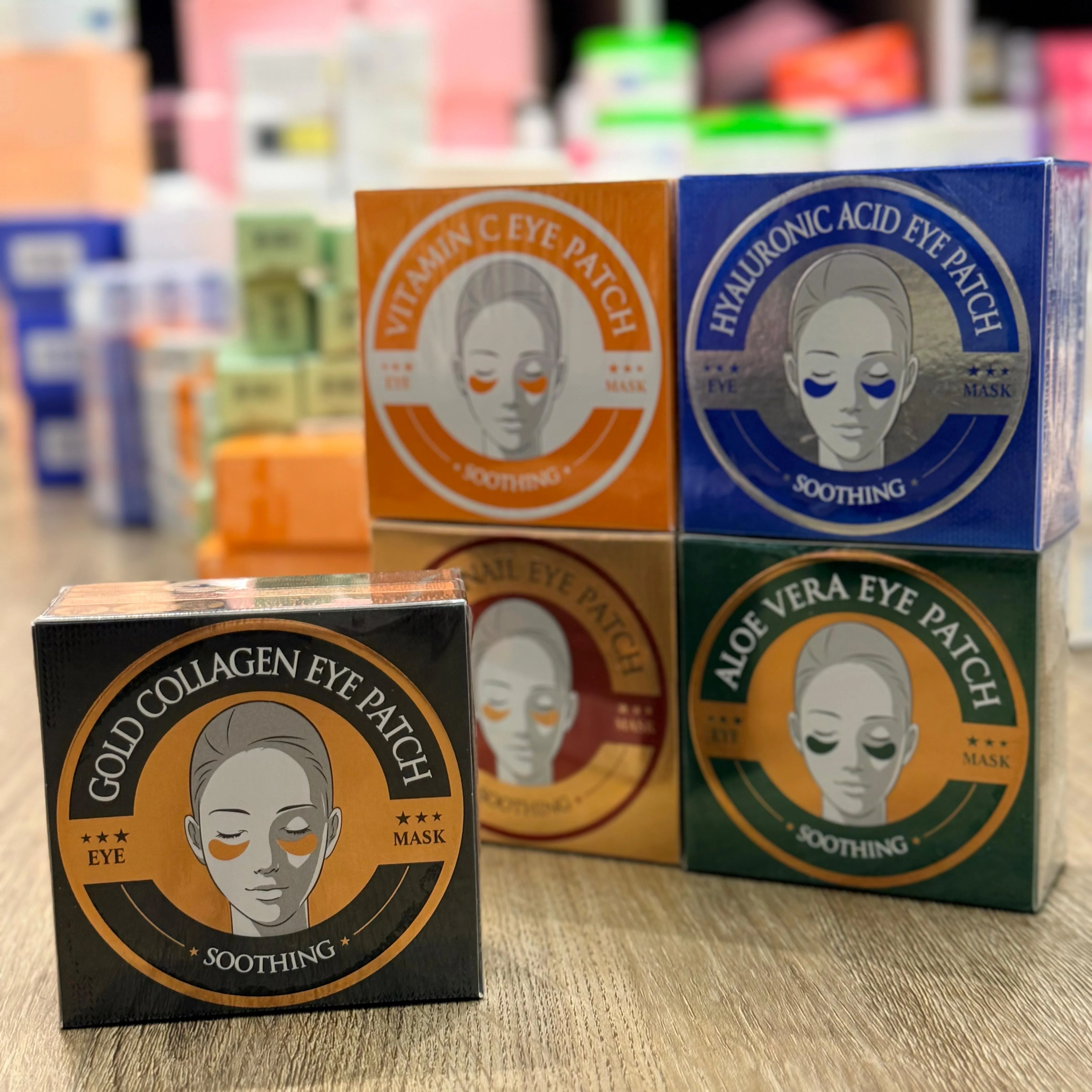 Soothing Hydrogel Eye Patches سوذينق اقنعة لتحت العين