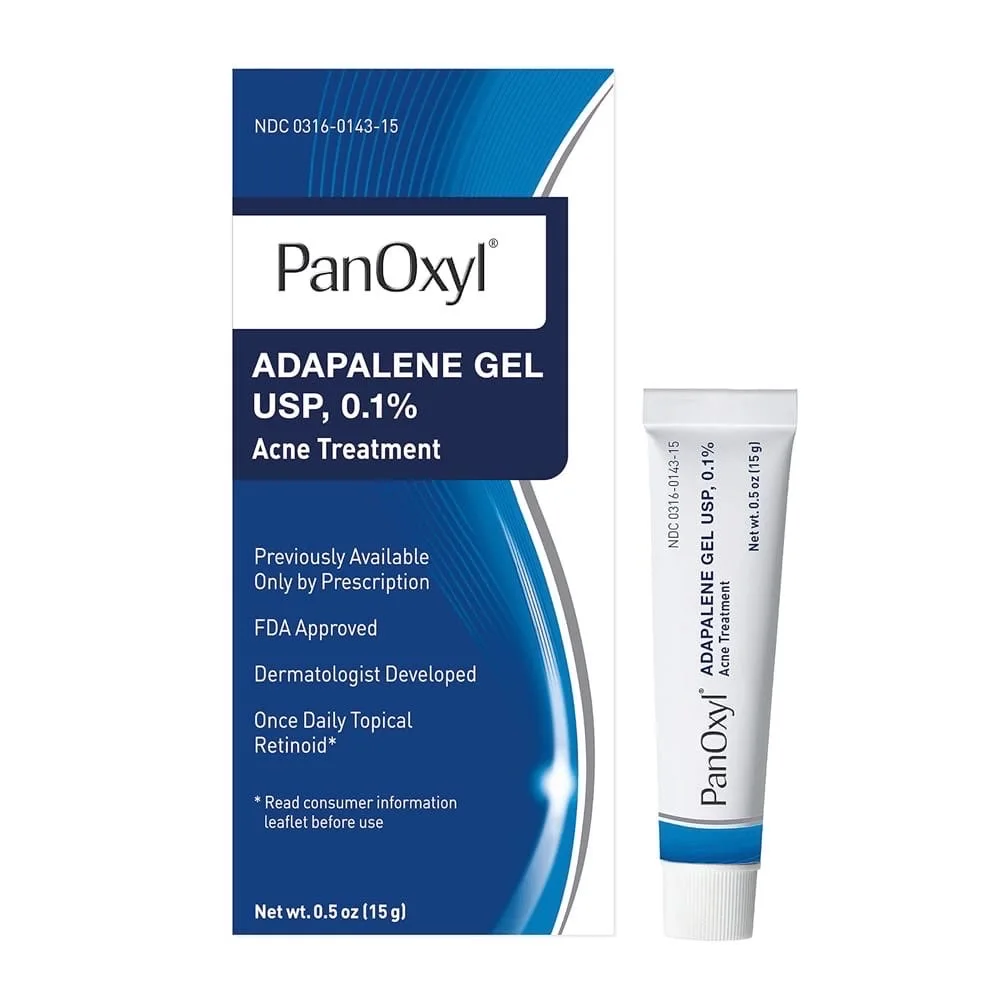 PanOxyl Adapalene Gel USP 0.1% Acne Treatment  جل بان أوكسيل أدابالين USP 0.1% لعلاج حب الشباب