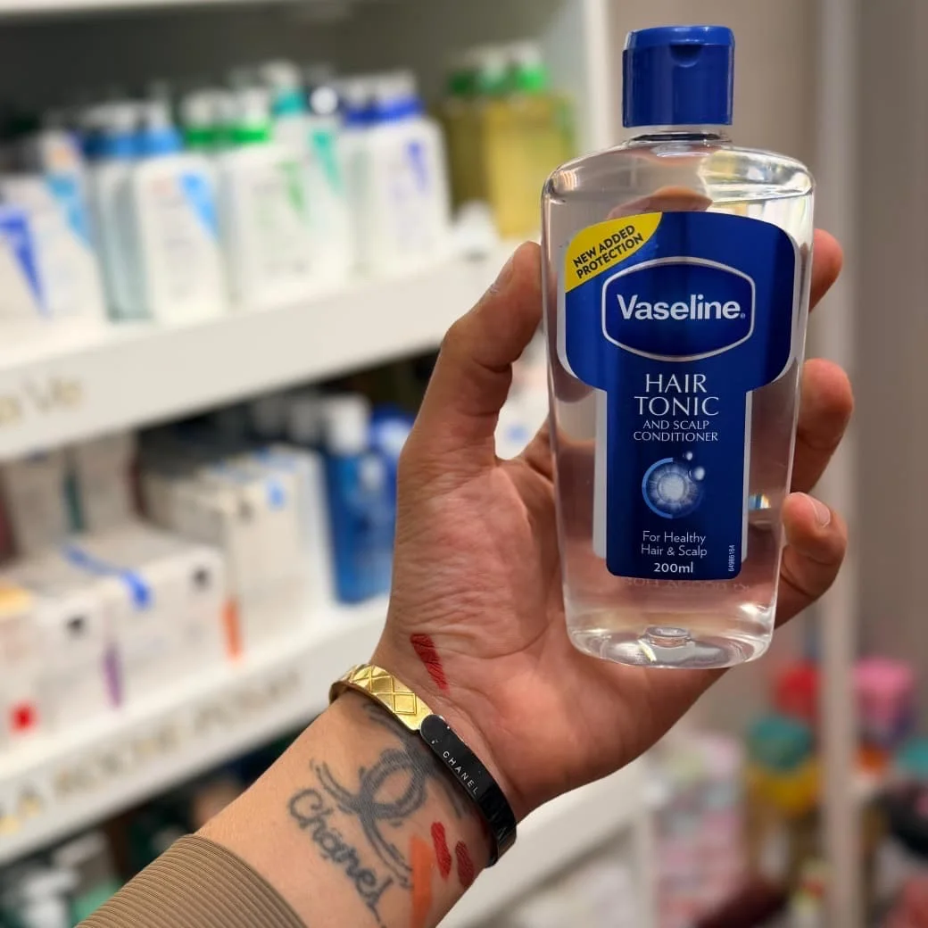 تونك وزيت الشعر وفروة الرأس من فازلين   Vaseline Hair Tonic and Scalp Conditioner