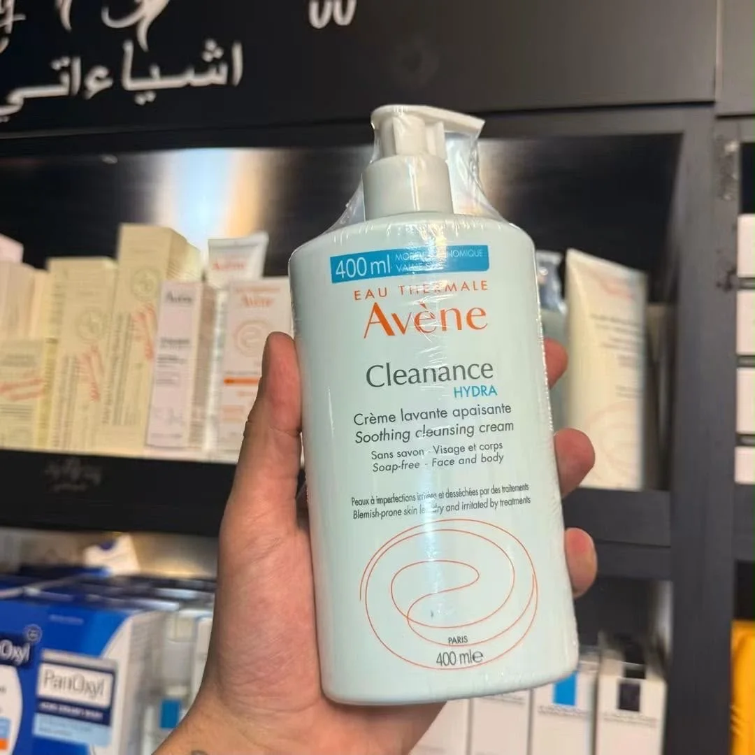 Avène Cleanance Hydra Soothing Cleansing Cream 400ml  كريم أفين كلينانس هيدرا المنظف والملطف 400 مل