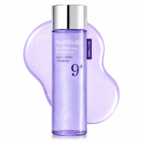 تونر نومبوزين رقم 9 لتعزيز الإشراقة بـ NAD+ وPDRN  numbuzin - No.9 NAD+ PDRN Glow Boosting Toner