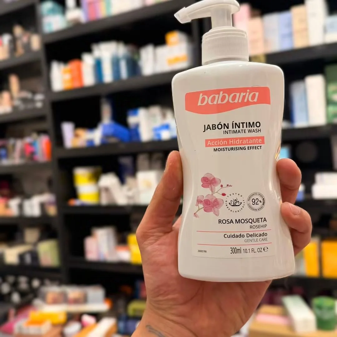Babaria Rosehip Intimate Soap صابون باباريا بخلاصة ثمر الورد للمناطق الحساسة