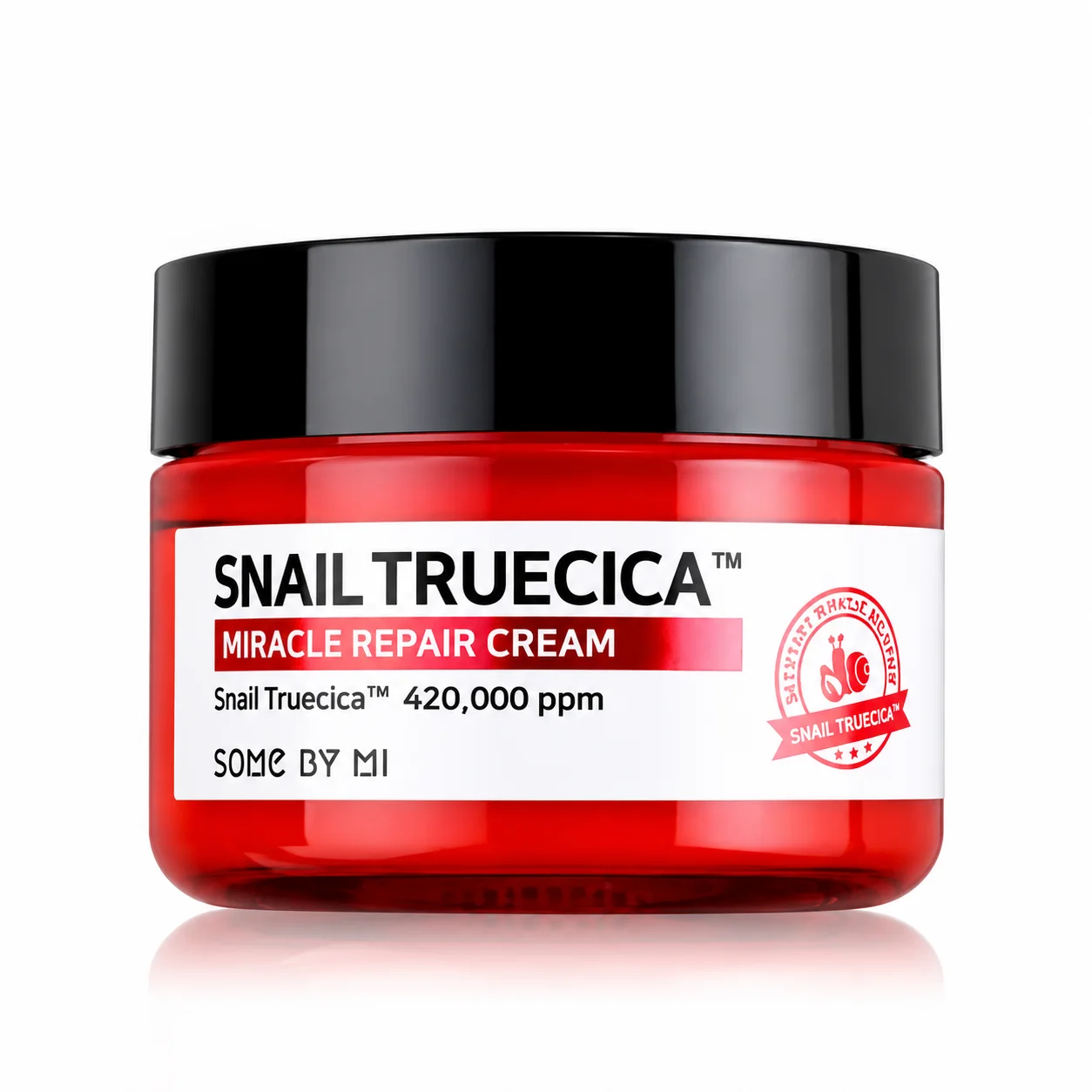 كريم اصلاح البشرة سنايل تروسيكا ميراكل من سوم باي مي - 60 جم  Some By Mi Snail Truecica Miracle Repair Cream – 60gكريم اصلاح البشرة سنايل تروسيكا ميراكل من سوم باي مي - 60 جم