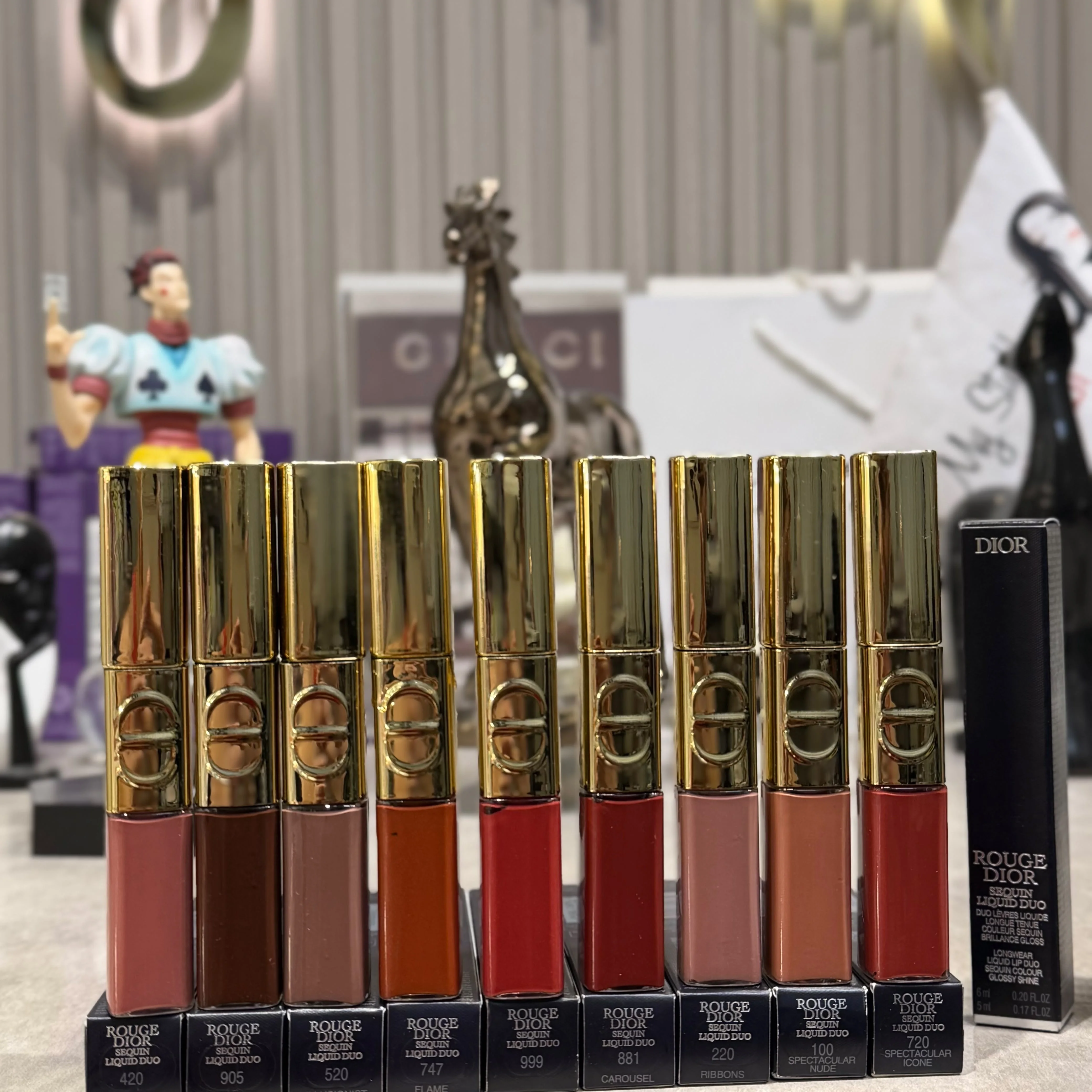 Dior Rouge Dior Sequin Liquid Duoديور روج ديور سيكوين ليكويد ديو