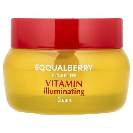 EQQUALBERRY Vitamin Illuminating Cream (Vitamin C + 5% Niacinamide + 3% TXA) كريم إكوال بيري لتفتيح وإشراقة البشرة بفيتامين C + نياسيناميد 5% + حمض الترانيكساميك 3%