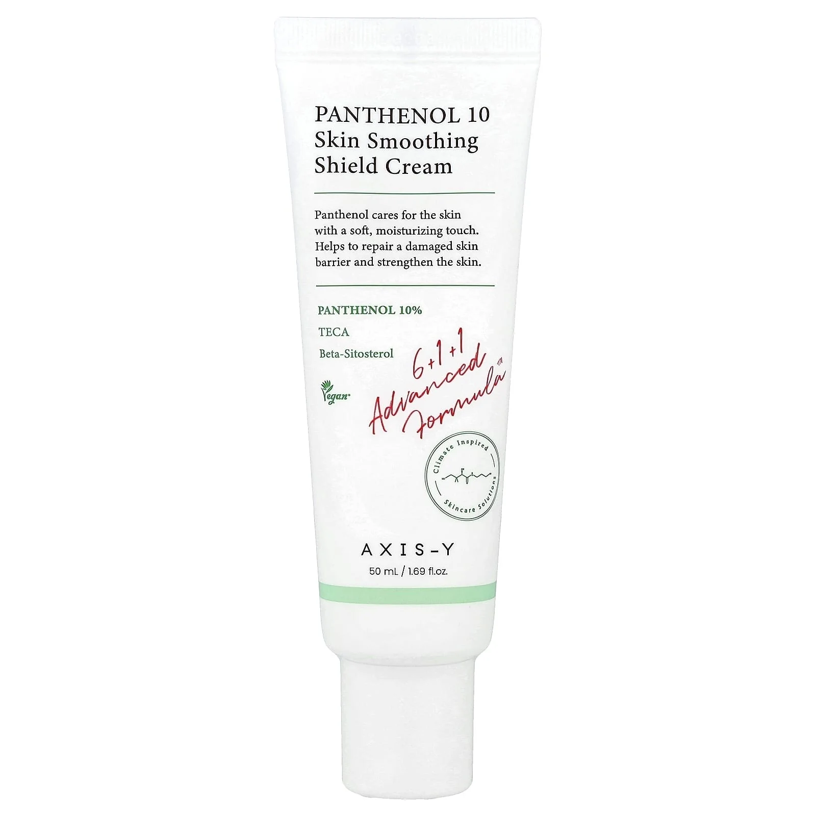 Panthenol 10 Skin Smoothing Shield Cream , 1.69 fl oz (50 ml)كريم بانثينول 10 لتنعيم البشرة وحمايتها، بحجم 1.69 أونصة سائلة (50 مل).