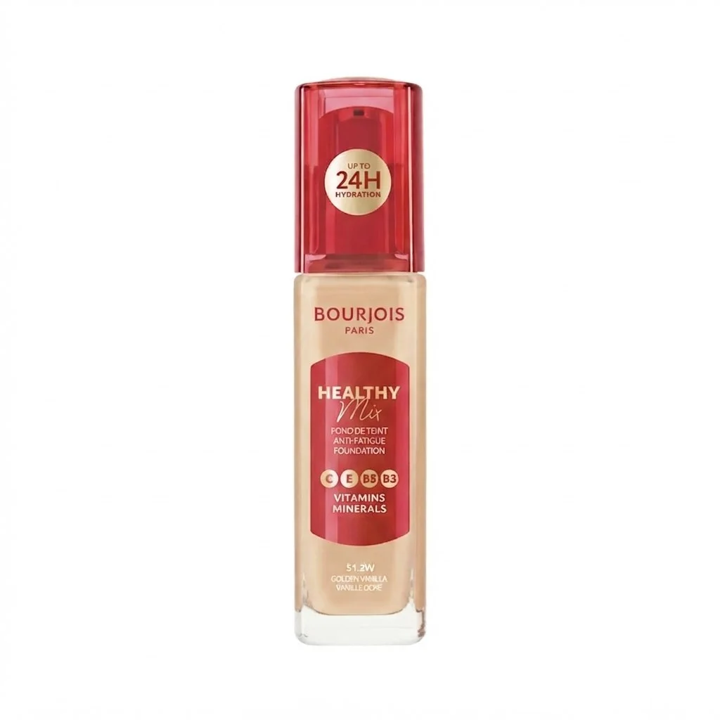 كريم أساس بورجوا هيلثي ميكس (Bourjois Healthy Mix Radiant Foundation).