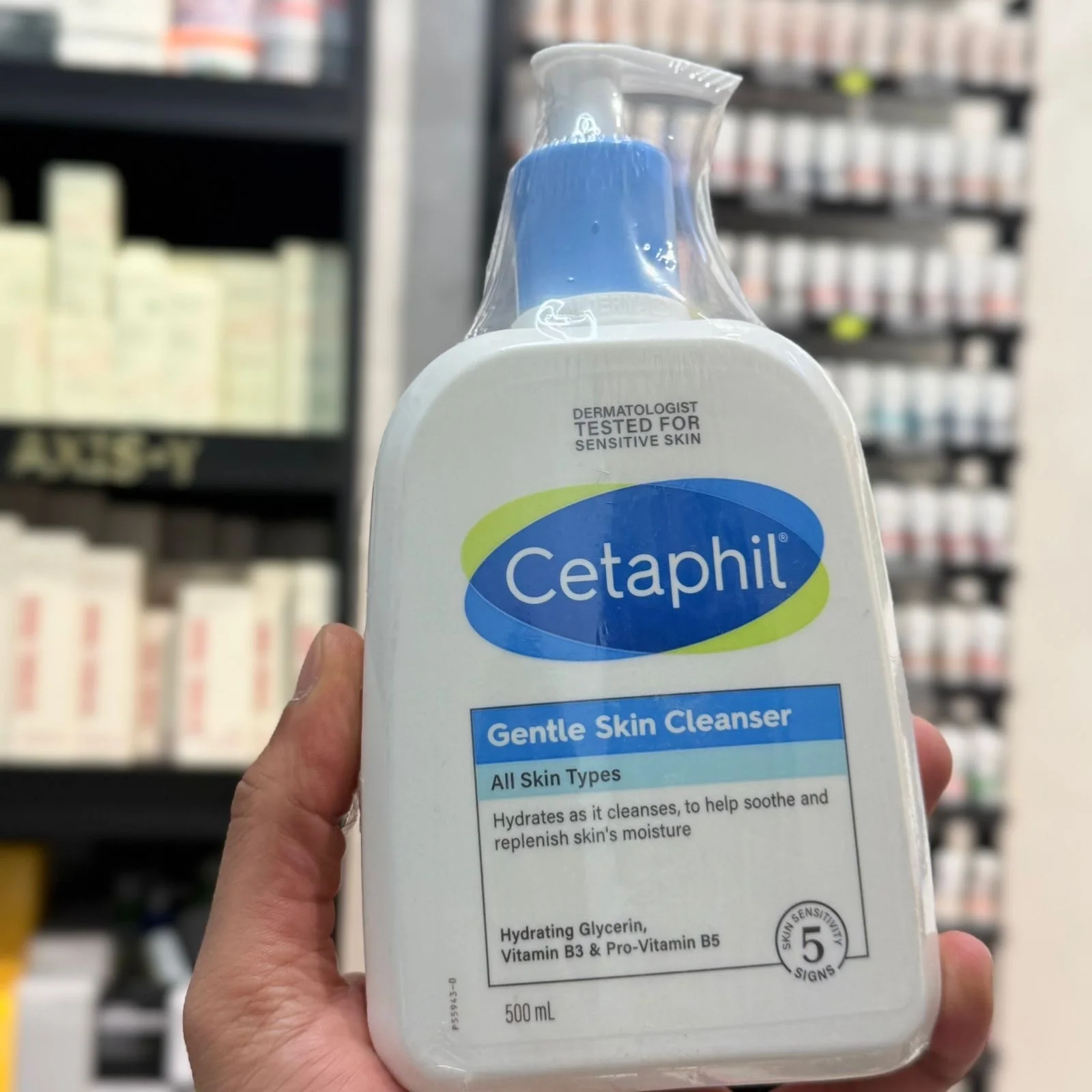سيتافيل غسول البشرة اللطيف لجميع أنواع البشره 500مل  Cetaphil Gentle Skin Cleanser 500ml