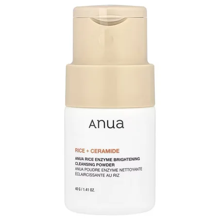Rice Enzyme Cleansing Powder for Brightening Skin, Rice + Ceramide, 1.41 oz (40 g) مسحوق تنظيف إنزيمات الأرز لتفتيح البشرة ، أرز + سيراميد ، 1.41 أونصة (40 جم)