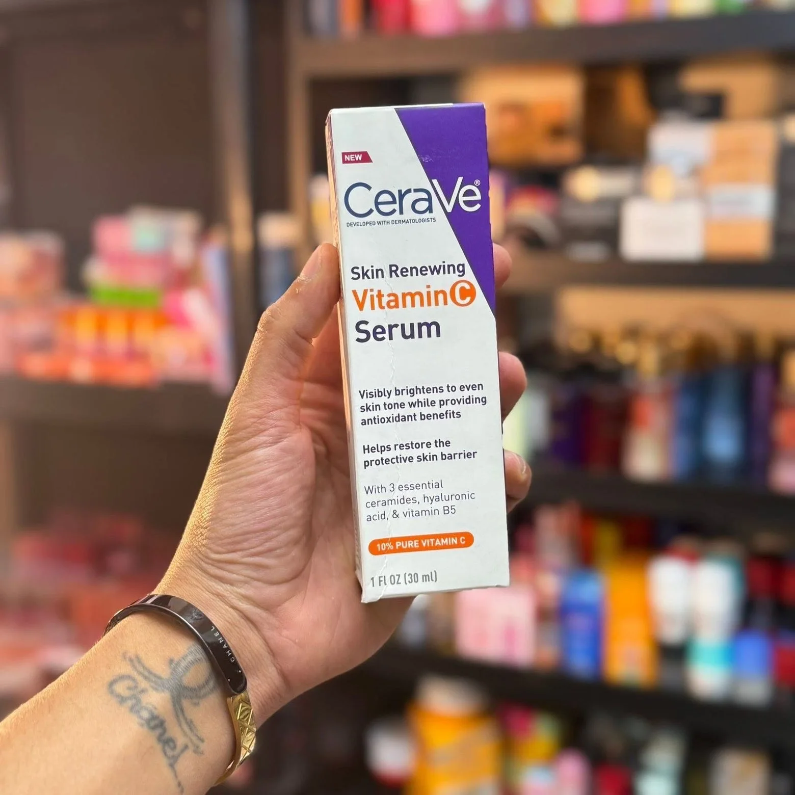 CeraVe Skin Renewing Vitamin C Serum 30ml  سيروم سيرافي لتجديد البشرة بفيتامين 30مل