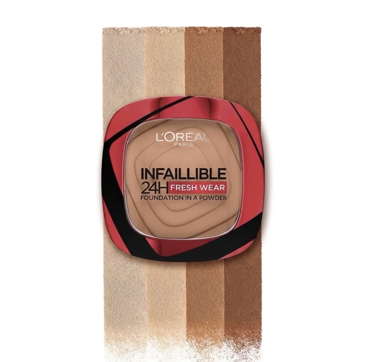 L'Oréal Paris Infaillible 24H Fresh Wear Foundation in a Powderبودرة أساس انفاليبل فريش وير 24 ساعة من لوريال باريس