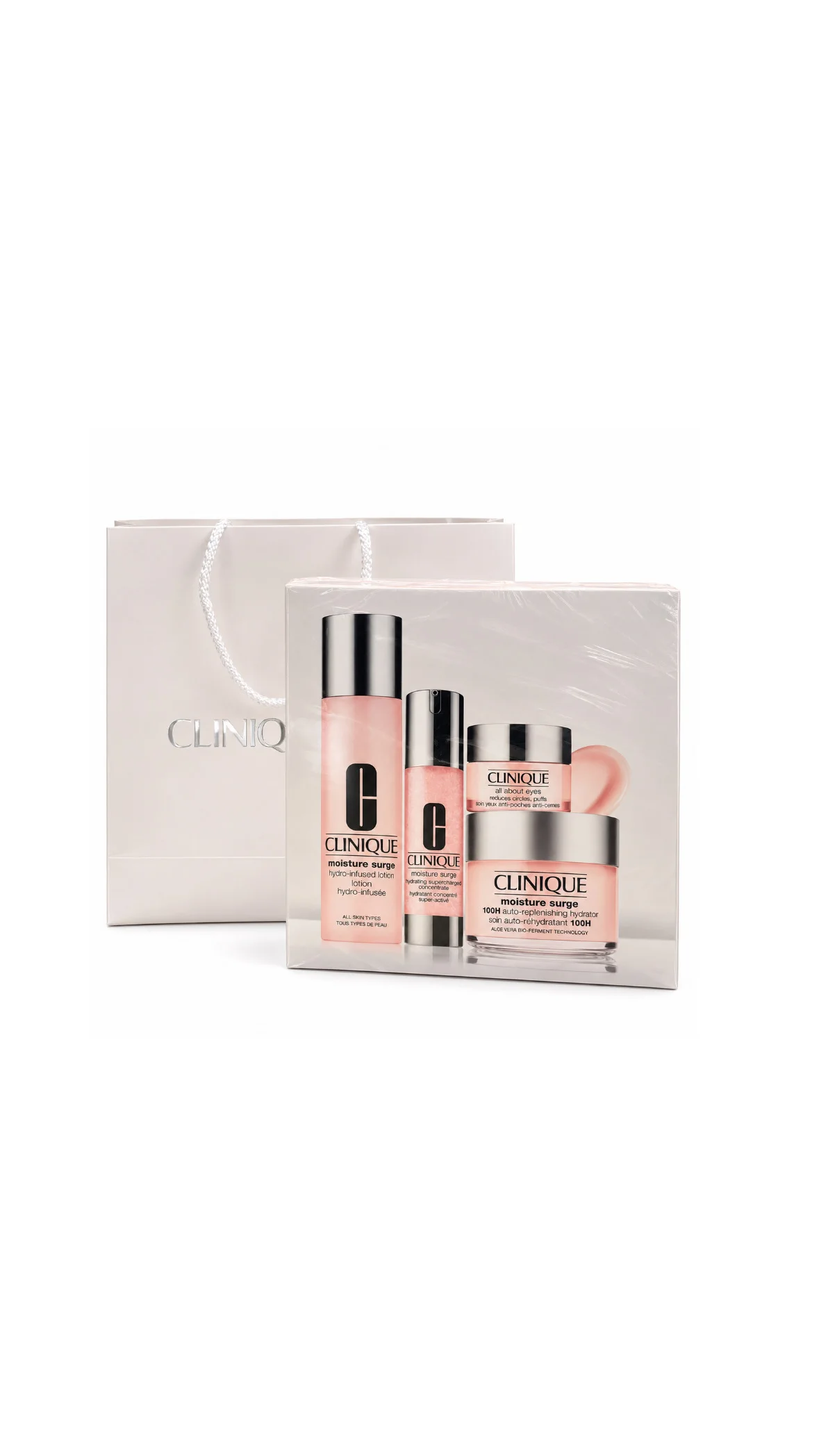Clinique Moisture Surge Hydration Gift Setمجموعة كلينيك مويستشر سيرج لترطيب البشرة