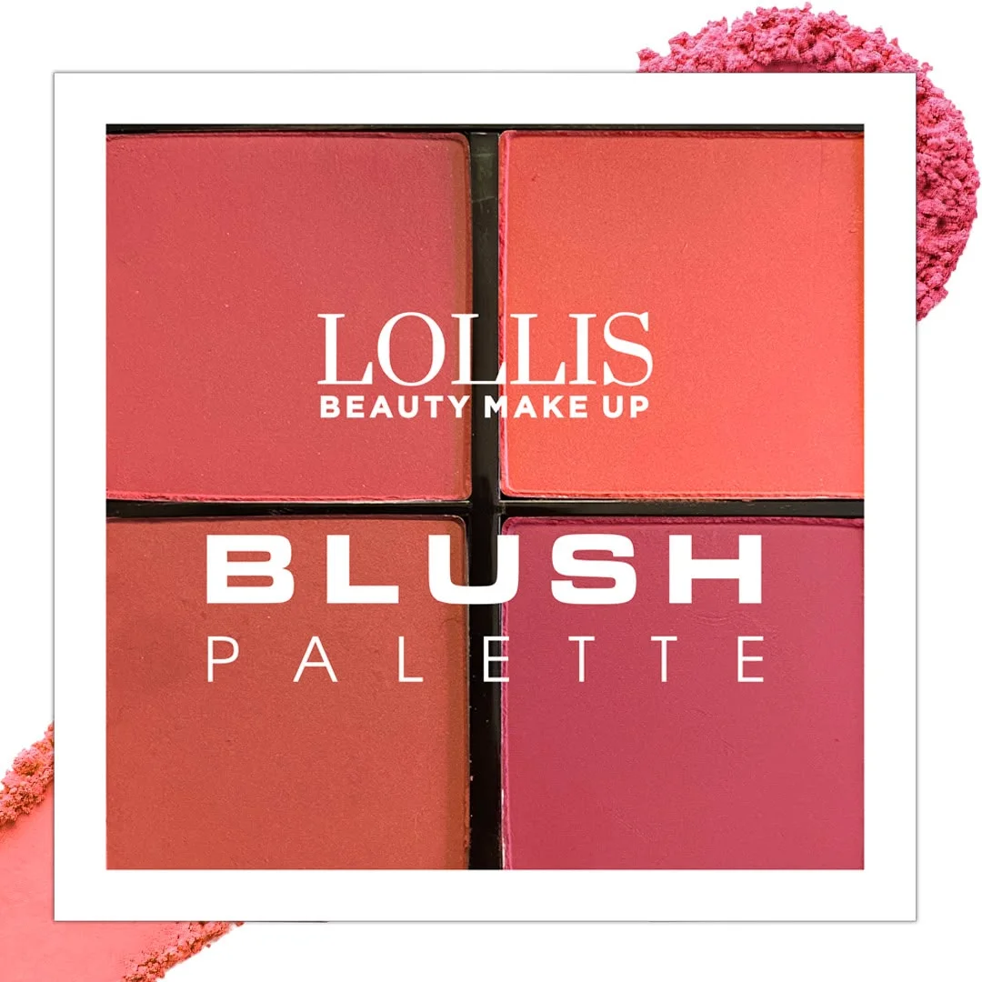 LOLLIS Beauty Makeup Blush Paletteباليت أحمر الخدود من لوليس بيوتي