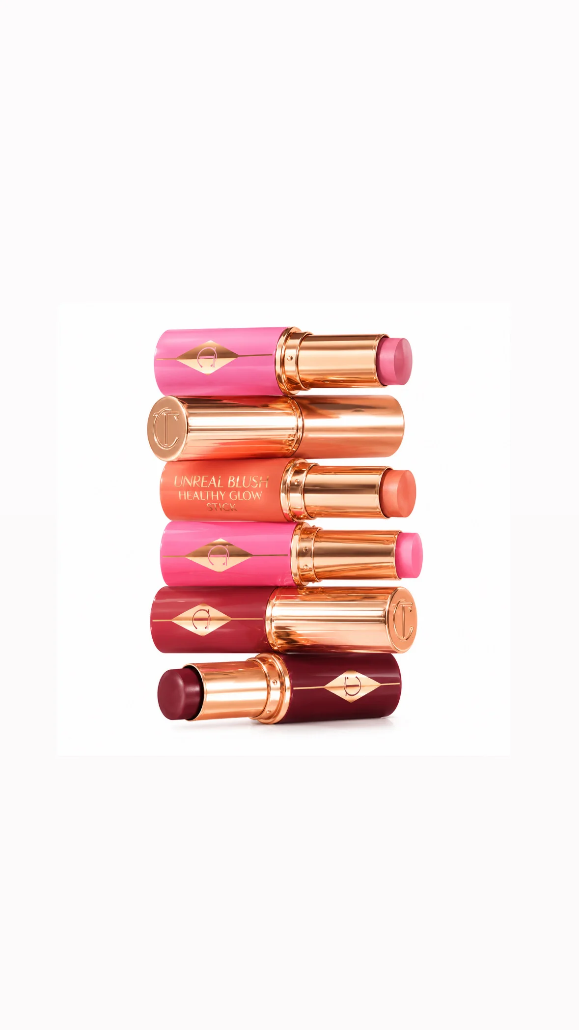 Charlotte Tilbury Unreal Blush Healthy Glow Stickشارلوت تلبوري أنريل بلاش – بلاشر كريمي ستيك